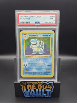 2023 Pokemon Classic CLB EN 003 Blastoise - PSA 9 - Image 1