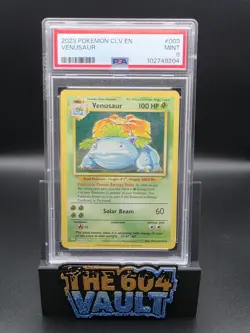 2023 Pokemon CLV EN 003 Venusaur - PSA 9 - Image 1