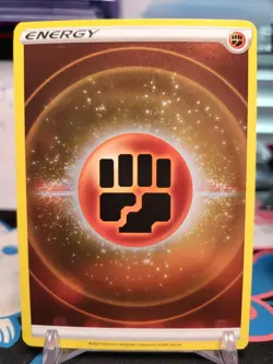 Fighting Energy - Reverse Holo - Crown Zenith Pokemon M/NM - Image 1