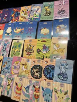 Huge Pokemon Eevee Charizard Gengar Holo Lot Non TCG - Image 2