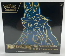 Pokemon Center Mega Evolution PC Elite Trainer Box SEALED (Lucario Art) #1 - Image 1