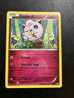 Pokemon TCG Jigglypuff 12/30 XY Trainer Kit Wigglytuff 2014 - Image 1