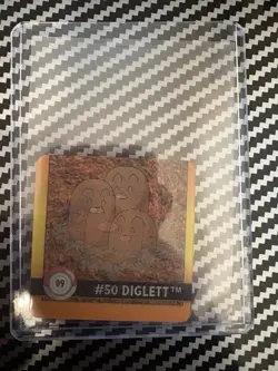 1999 DIGLETT DUGTRIO #09 Artbox Pokemon Action Flipz Premier Edition Lenticular - Image 1