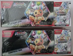 Pokemon Prismatic Evolutions Surprise Boxes & Booster Bundle Sam’s Club Lot Of 2 - Image 1