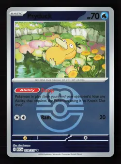 Psyduck - (Love Ball) 039/217 Reverse Holo Pokemon TCG ME: Ascended Heroes NM - Image 1