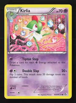 Kirlia RC9/RC25 Holo Pokemon TCG Legendary Treasures: Radiant Collection NM - Image 1