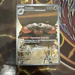 Pokemon TCG Crustle 186/182 Sv10: Destined Rivals - Image 3