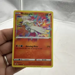 Reshiram SHF 017/072 Pokemon Shining Fates Amazing Rare Holofoil EN NM - Image 1