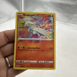 Reshiram SHF 017/072 Pokemon Shining Fates Amazing Rare Holofoil EN NM - Image 2