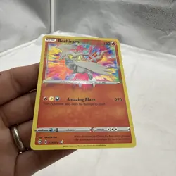 Reshiram SHF 017/072 Pokemon Shining Fates Amazing Rare Holofoil EN NM - Image 3