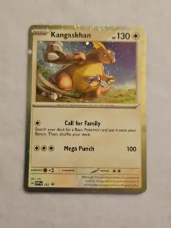 Kangaskhan (Cosmos Holo) 202 Holo Scarlet & Violet Promo Pokemon Holo NM - Image 1