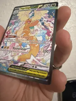 Pokemon Mega Dragonite EX 290/217 Full Art Ultra Rare Stage 2 ASC HP 370 - Image 3