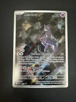 Pokemon TCG Italian Mewtwo 052 Black Star Promo NM - Image 1
