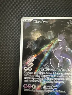 Pokemon TCG Italian Mewtwo 052 Black Star Promo NM - Image 2