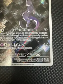 Pokemon TCG Italian Mewtwo 052 Black Star Promo NM - Image 4