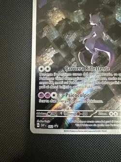 Pokemon TCG Italian Mewtwo 052 Black Star Promo NM - Image 5