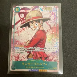 One Piece Card One Piece Card Op13-118 Monkey D Luffy Sec Parallel - Image 1