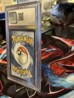 CGC 10 Ninetales 199/197 2023 Pokemon SV03: Obsidian Flames EN Illustration Rare - Image 5