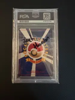 2001 Pokemon Light Arcanine Darkness and to Light Holo #59 Japanese PSA 8 - Image 2