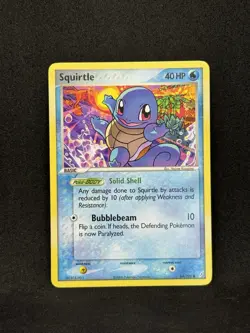 Pokemon Squirtle 64/100 Non-Holo 2006 EX Crystal Guardians Vintage NM - Image 1