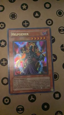 Konami Yu-Gi-Oh! Helpoemer PGD-058 Pharaonic Guardian 1st Edition HOLO - Image 1