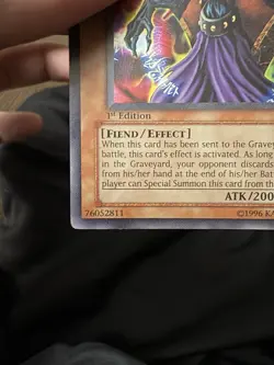 Konami Yu-Gi-Oh! Helpoemer PGD-058 Pharaonic Guardian 1st Edition HOLO - Image 5