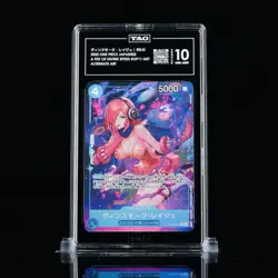 2025 Vinsmoke Reiju One Piece OP11-047 Alternate Art TAG 10 Gem Mint Japanese - Image 1