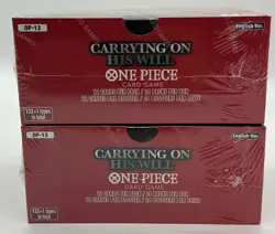Lot of (2) One Piece TCG OP-13 Carrying On His Will Booster Boxes SEALED EN - Image 5