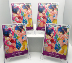 Kiwi & Mozu Playset - OP03-061 x4 - Pillars of Strength - One Piece TCG - Image 1