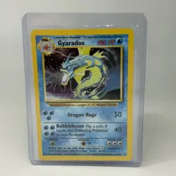 Gyarados 6/102 Base Set Holo Rare Pokemon Card - Image 1