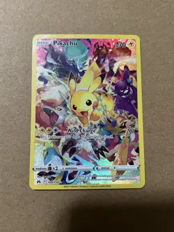 Pokemon Pikachu 160/159 Crown Zenith Secret Rare Holo English Card 2023 Full Art - Image 1