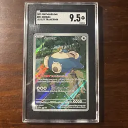 Snorlax 051 Sv: Scarlet & Violet Promo Cards Holo SGC 9.5 - Image 1