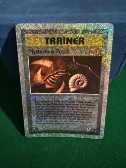 Mysterious Fossil 109/110 Legendary Collection Pokemon Card Reverse Holo WOTC Lp - Image 1