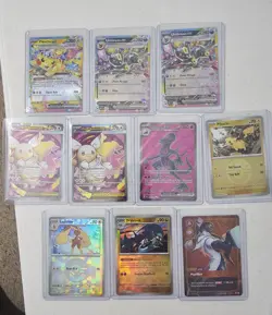 Pokemon TCG EX Lot 13 cards umbreon pikachu - Image 1