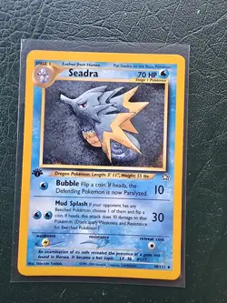 Seadra 1st Edition Card 48/111 Neo Genesis Pokemon Card - Image 1