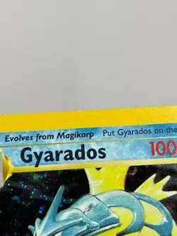 Gyarados 7/130 Base Set 2 2000 Holo Rare WOTC Pokemon Card TCG LP - Image 2