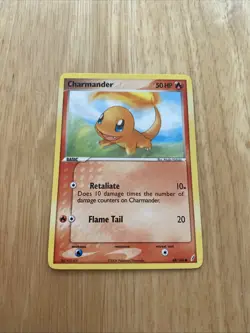 Charmander 48/100 2006 Crystal Guardians Regular Pokemon TCG card - Image 2