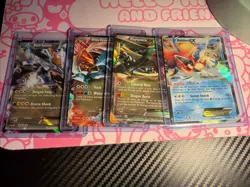 Pokemon TCG EX Card Lot of 4 Black Kyurem White Kyurem Rayquaza Keldeo - Image 1