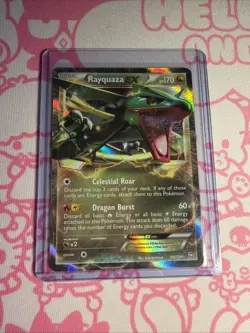 Pokemon TCG EX Card Lot of 4 Black Kyurem White Kyurem Rayquaza Keldeo - Image 3