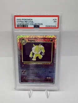 Hypno Legendary Collection Reverse Holo Card 25/110 PSA 1 - Image 1