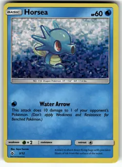 Horsea - 3/12 003/012 McDonald's Promos 2018 NM- Pokemon Card TCG - Image 1