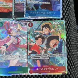 One Piece Card One Piece: The Will Of Inherited Ace Sabo Luffy Srand Others Set - Image 4