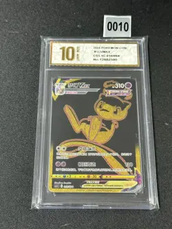 Pokemon TCG S-Chinese Card CS5.1C 019/004 Mew Vmax Holo Mint Grade 10 - Image 1