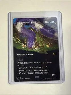 MTG Fangkeeper's Familiar (Borderless) Tarkir: Dragonstorm Regular - Image 1