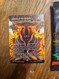 MTG Splinter of the Shadows - Ashcoat of the Shadow Swarm (Borderless) - TMNT - Image 2