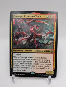 Carnage, Crimson Chaos 125 Marvel's Spider-Man Magic: The Gathering - Image 1