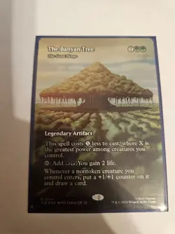 The Banyan Tree Borderless FOIL MTG Avatar: TLA Eternal-Legal Nm/M - Image 1