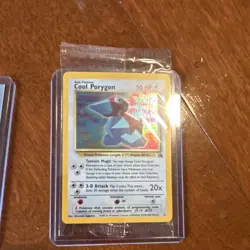 Pokemon Cool Porygon Wizards Wotc Promo Holo 15/53 English Card factory sealed - Image 1