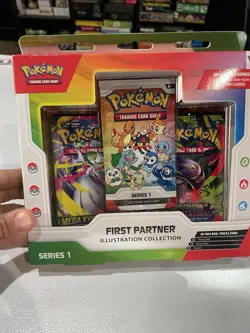 Exclusive Pokemon First Partner Illustration Collection Series 1 Factory Sealed - Image 1
