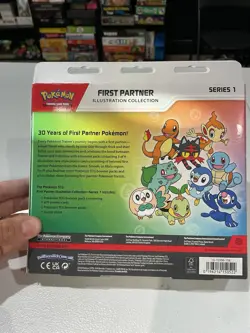 Exclusive Pokemon First Partner Illustration Collection Series 1 Factory Sealed - Image 3